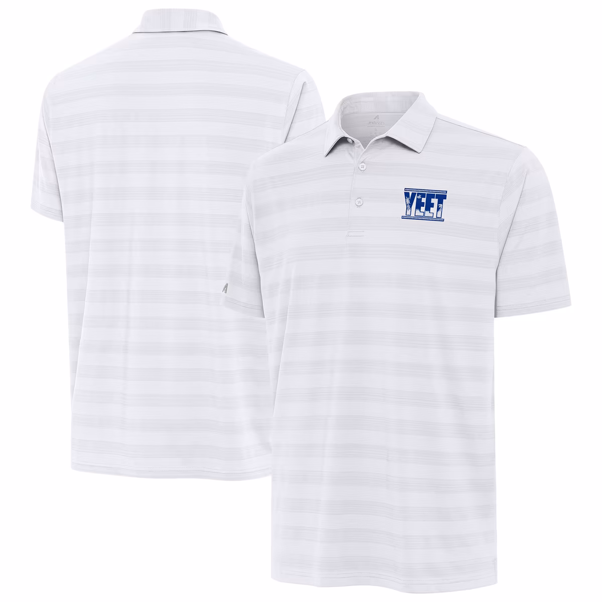 Men's Antigua White Jey Uso Tunnel Polo 6 Men's Antigua White Jey Uso Tunnel Polo