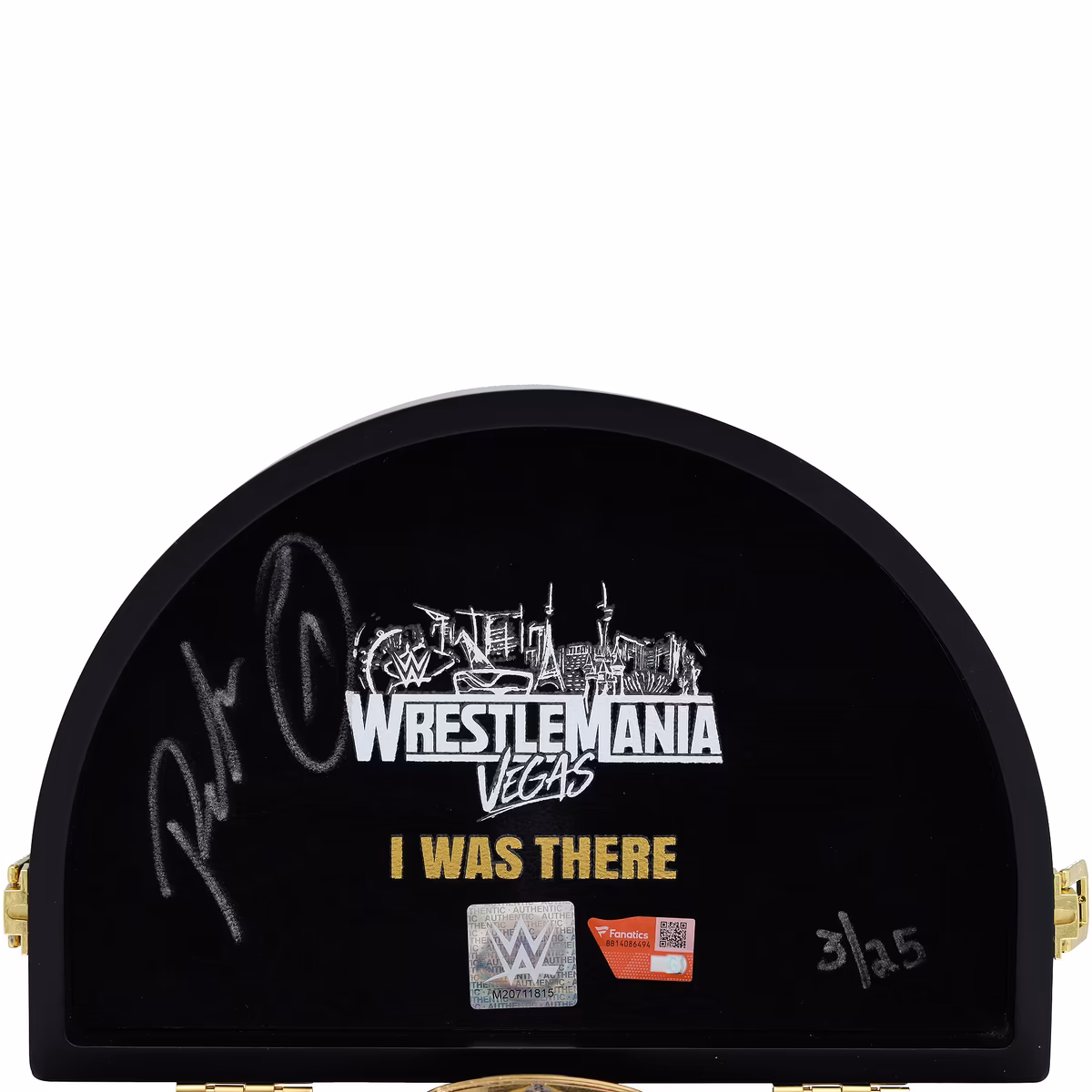 Penta WWE Autographed WrestleMania 42 Poker Table Mini Title - Limited Edition of 25 3 Penta WWE Autographed WrestleMania 42 Poker Table Mini Title - Limited Edition of 25