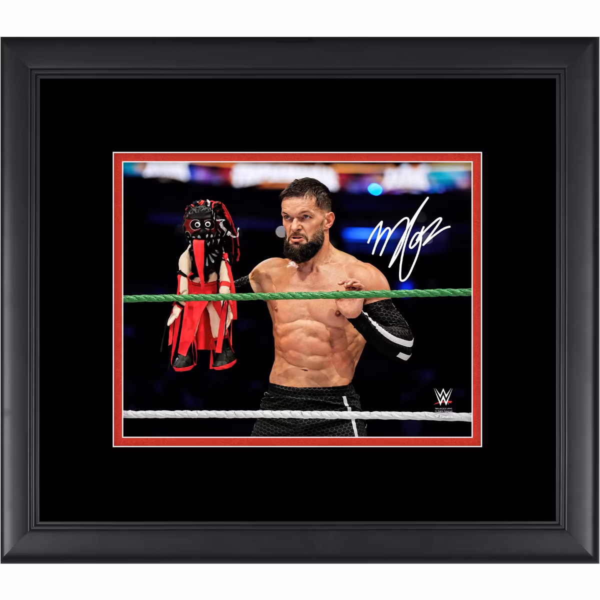 Finn Bálor WWE Autographed Framed 8" x 10" AAA Triplemanía XXXIII with Demonito Puppet Photograph 9 Finn Bálor WWE Autographed Framed 8" x 10" AAA Triplemanía XXXIII with Demonito Puppet Photograph