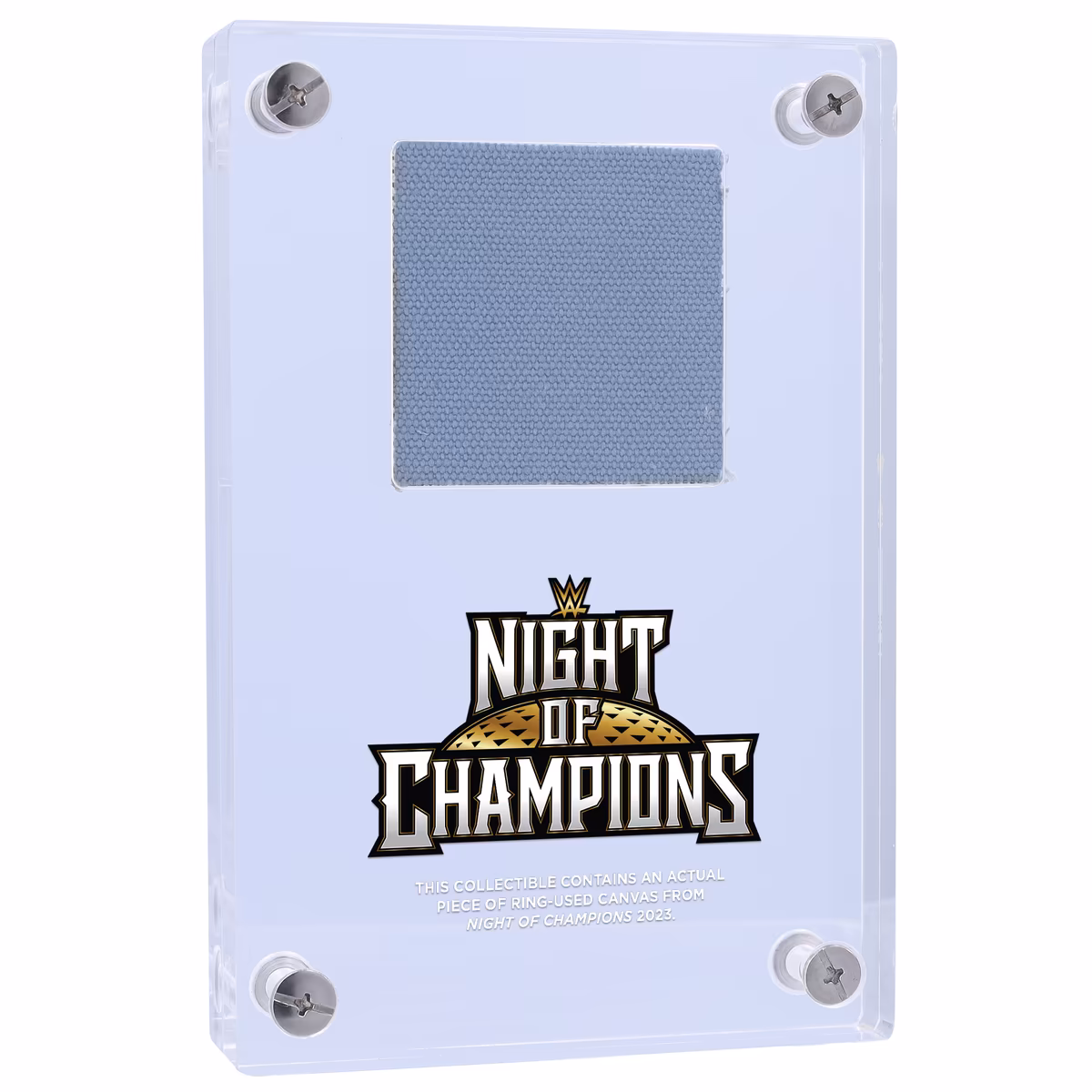 2023 WWE Night of Champions Acrylic Canvas Display Case 3 2023 WWE Night of Champions Acrylic Canvas Display Case