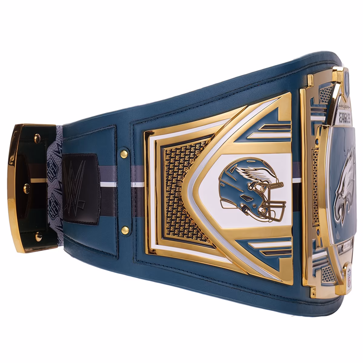 Philadelphia Eagles WWE Legacy Title Belt 3 Philadelphia Eagles WWE Legacy Title Belt