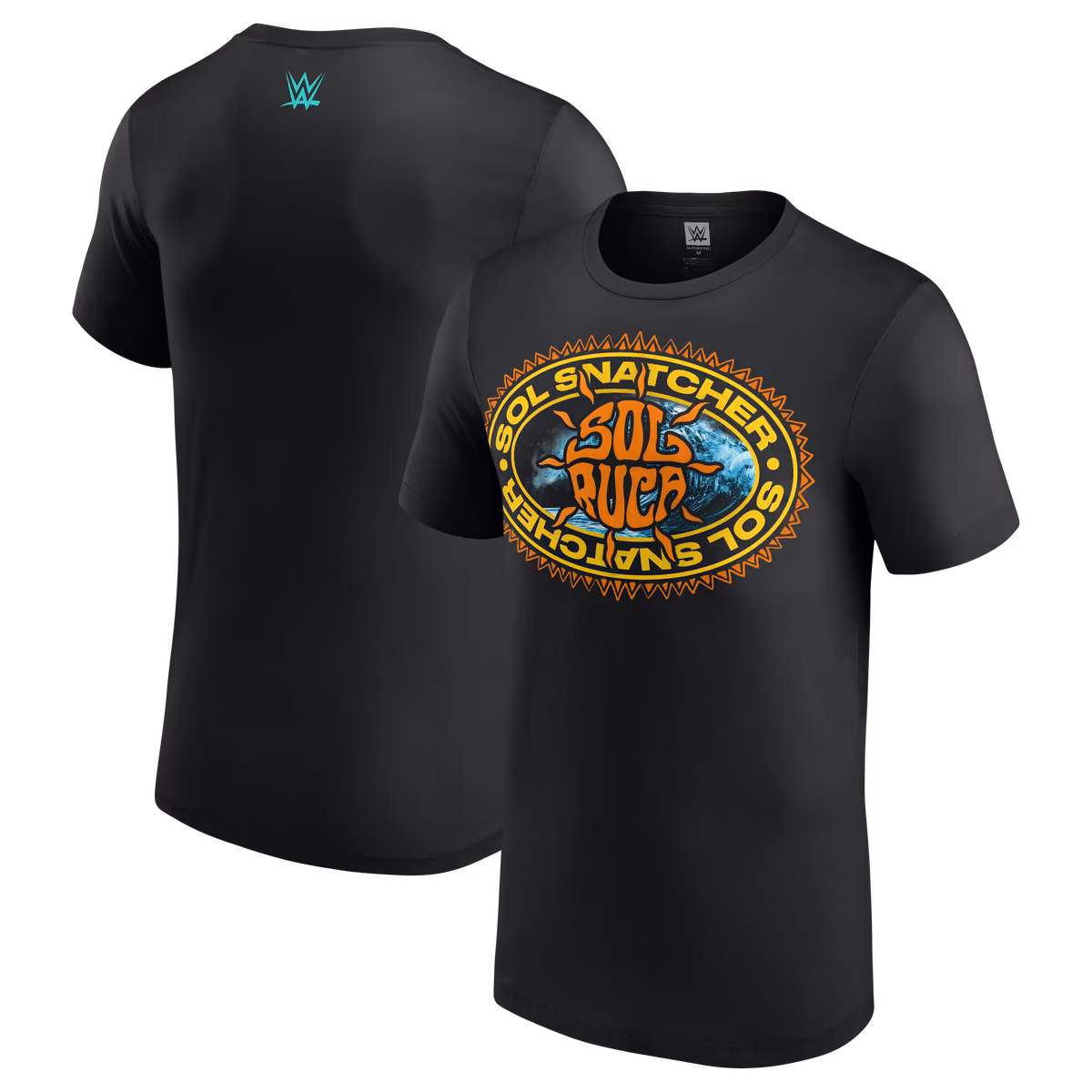 Men's Black Sol Ruca Sol Snatcher Logo T-Shirt