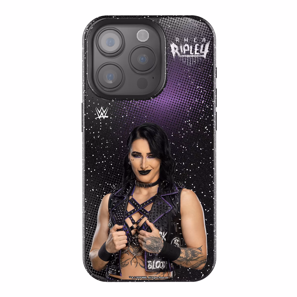 Keyscaper Rhea Ripley WWE Nightmare Superstar iPhone Bling Case 2 Keyscaper Rhea Ripley WWE Nightmare Superstar iPhone Bling Case