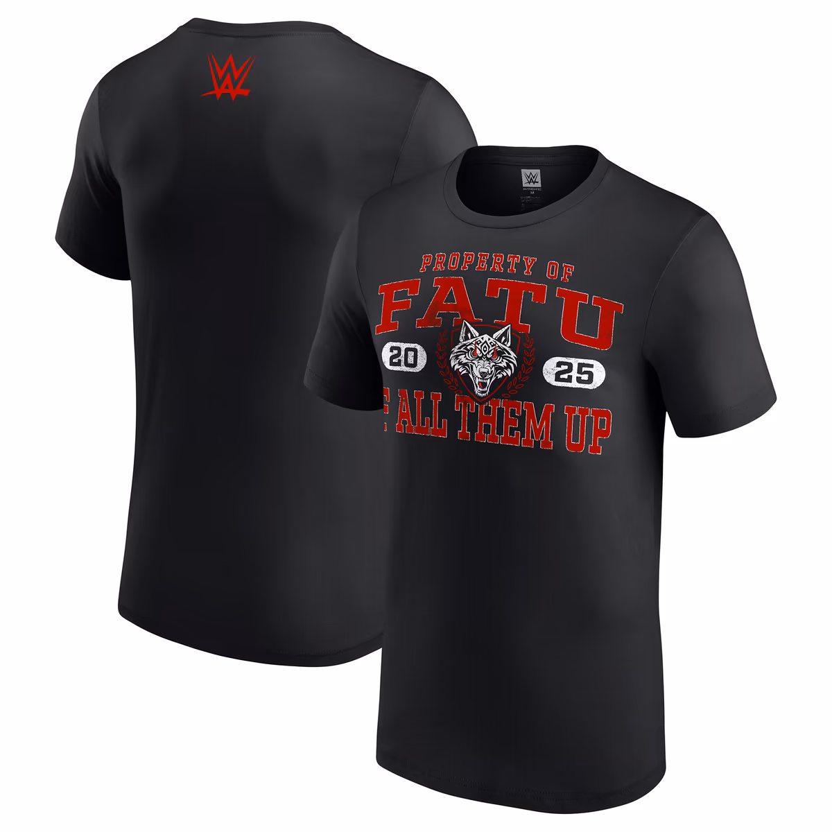 Men's Black Jacob Fatu Property of Fatu T-Shirt