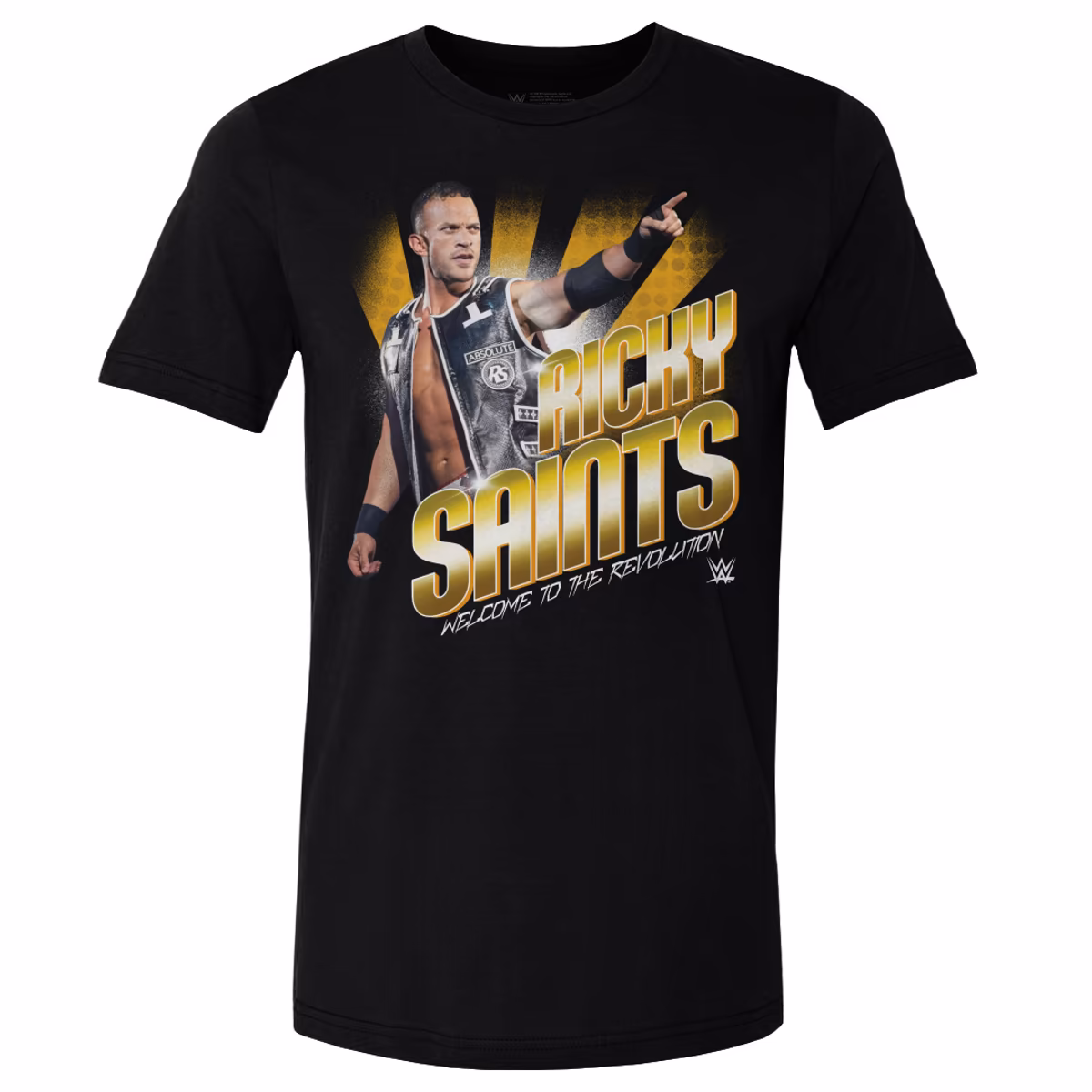 Men's 500 Level Black Ricky Saints Flash T-Shirt 4 Men's 500 Level Black Ricky Saints Flash T-Shirt