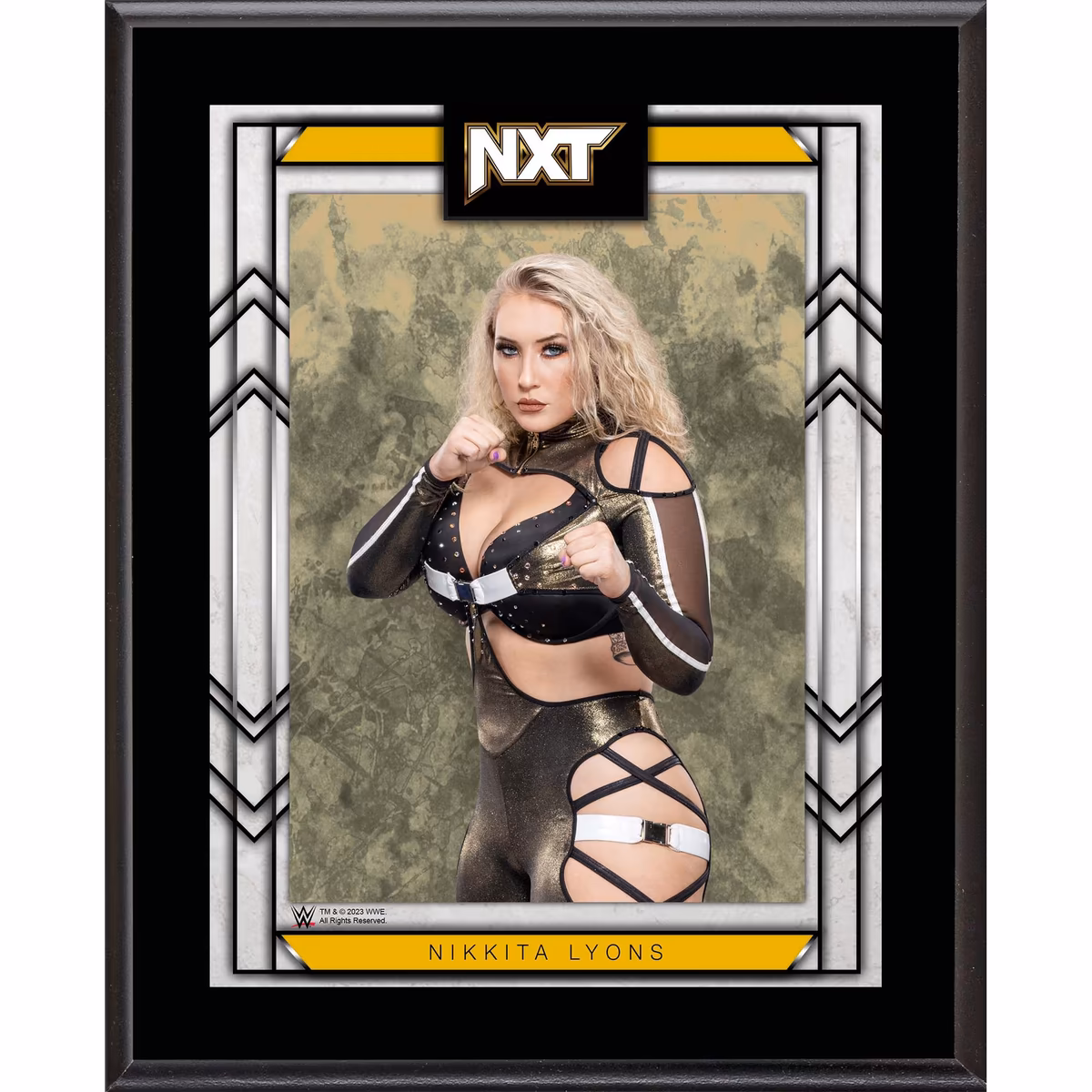 Nikkita Lyons WWE NXT 10.5" x 13" Sublimated Plaque