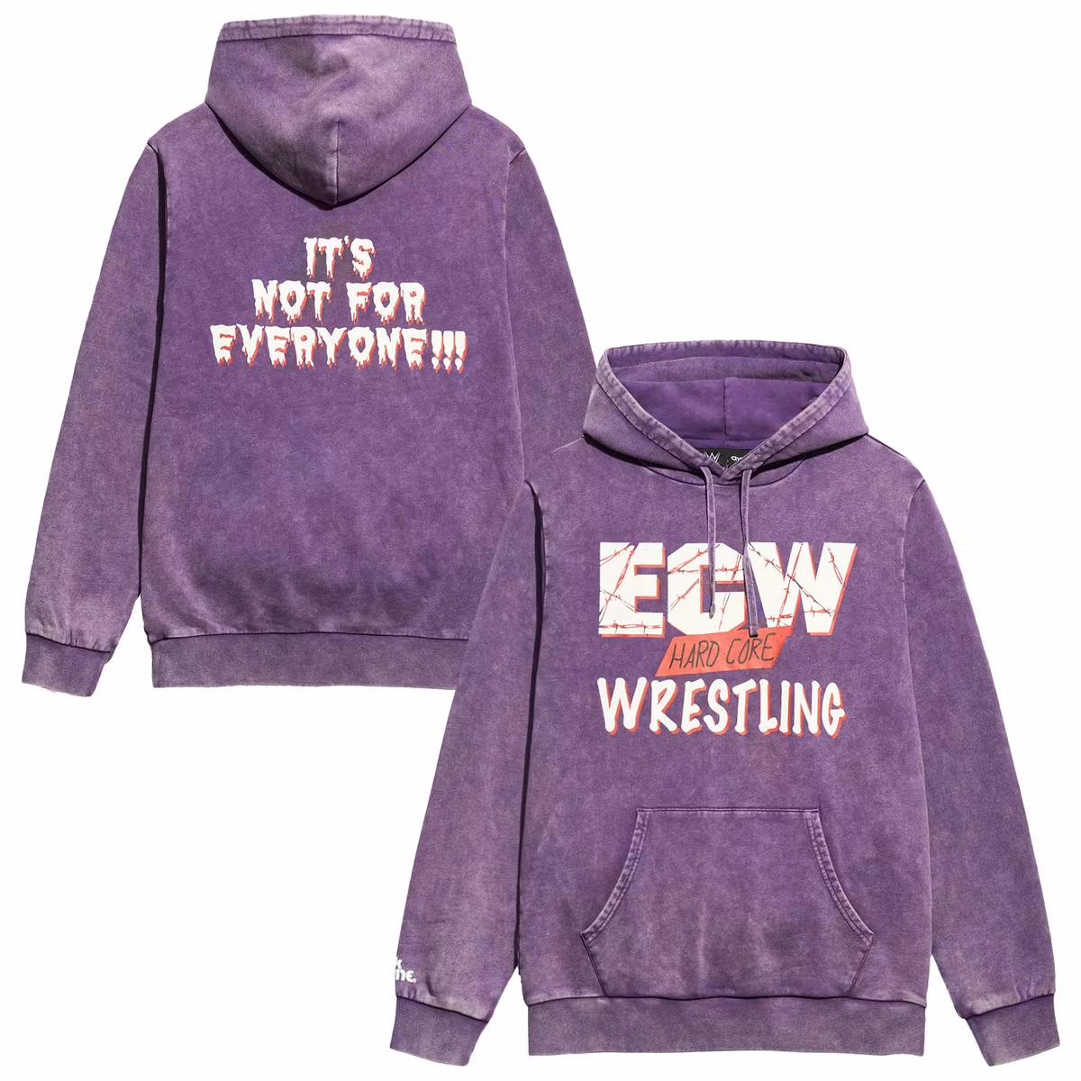 Men's Chalk Line Purple ECW OG Logo Hoodie