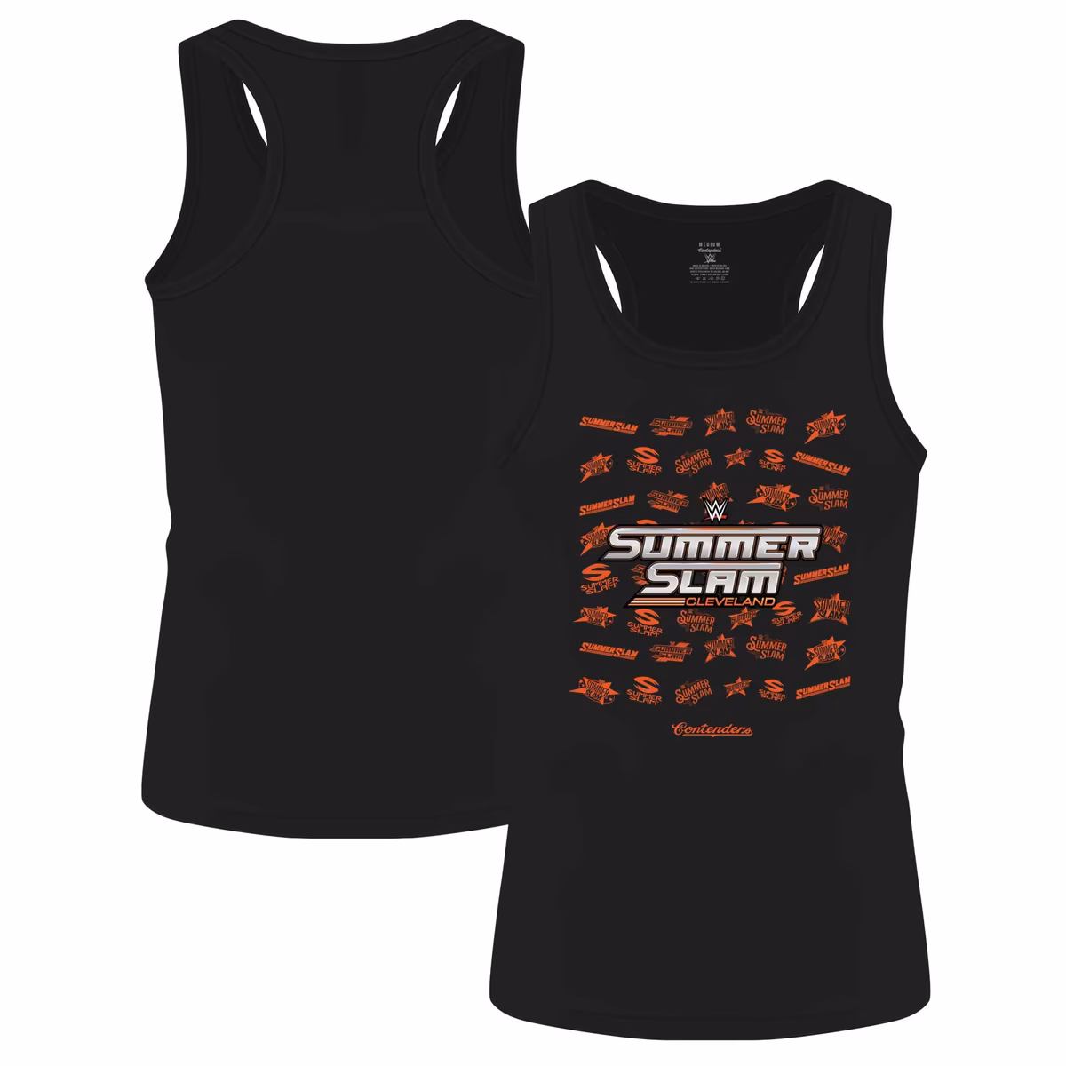 Men's Contenders Clothing Black SummerSlam 2024 Tank Top