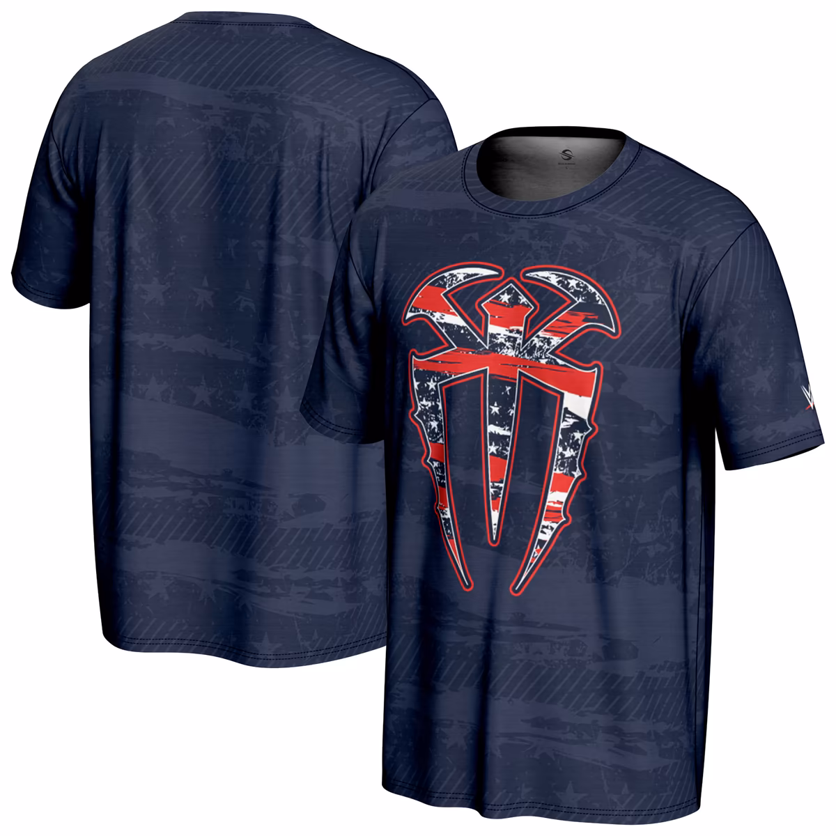 Men's ProSphere Navy Roman Reigns Americana T-Shirt 7 Men's ProSphere Navy Roman Reigns Americana T-Shirt