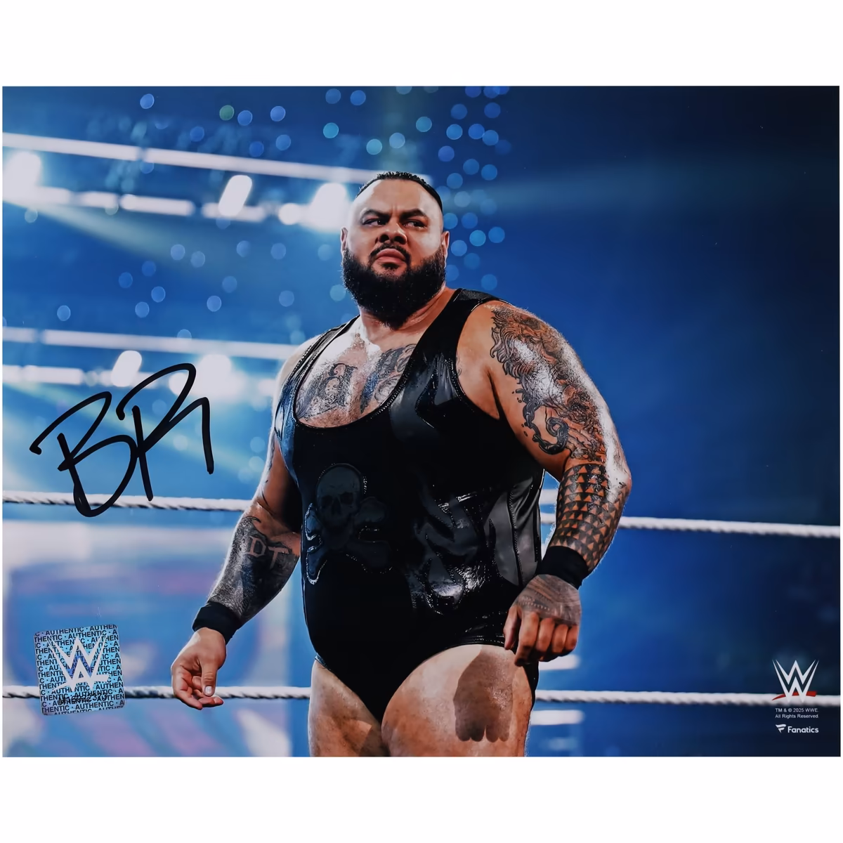 Bronson Reed WWE Autographed 8" x 10" Standing In-Ring Photograph