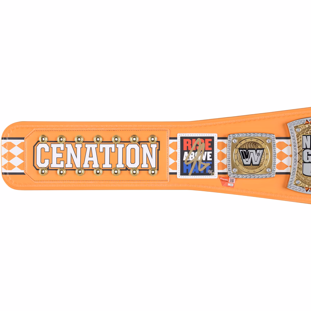John Cena WWE Autographed Farewell Tour 2025 Knoxville Replica Title Belt - Limited Edition of 25 4 John Cena WWE Autographed Farewell Tour 2025 Knoxville Replica Title Belt - Limited Edition of 25