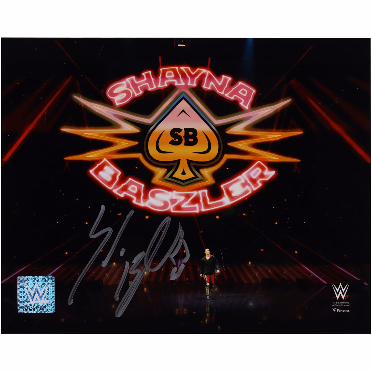 Shayna Baszler WWE Autographed 8" x 10" Entrance Photograph