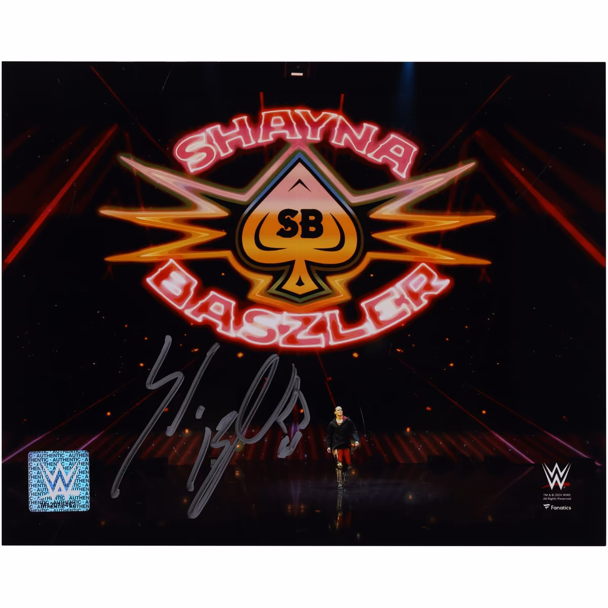 Shayna Baszler WWE Autographed 8" x 10" Entrance Photograph