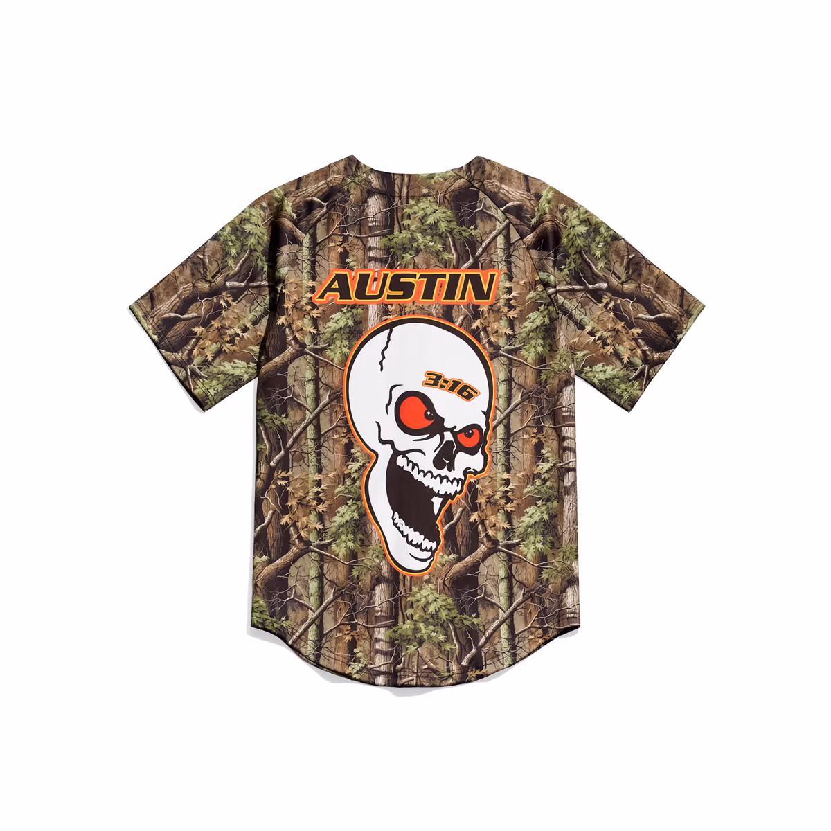 Men's Chalk Line Camo "Stone Cold" Steve Austin Fashion Baseball Jersey 3 Men's Chalk Line Camo "Stone Cold" Steve Austin Fashion Baseball Jersey