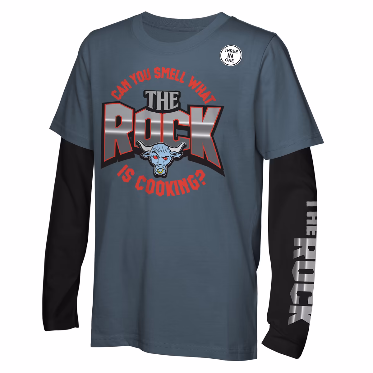 Youth Gray The Rock T-Shirt Combo Set 11 Youth Gray The Rock T-Shirt Combo Set