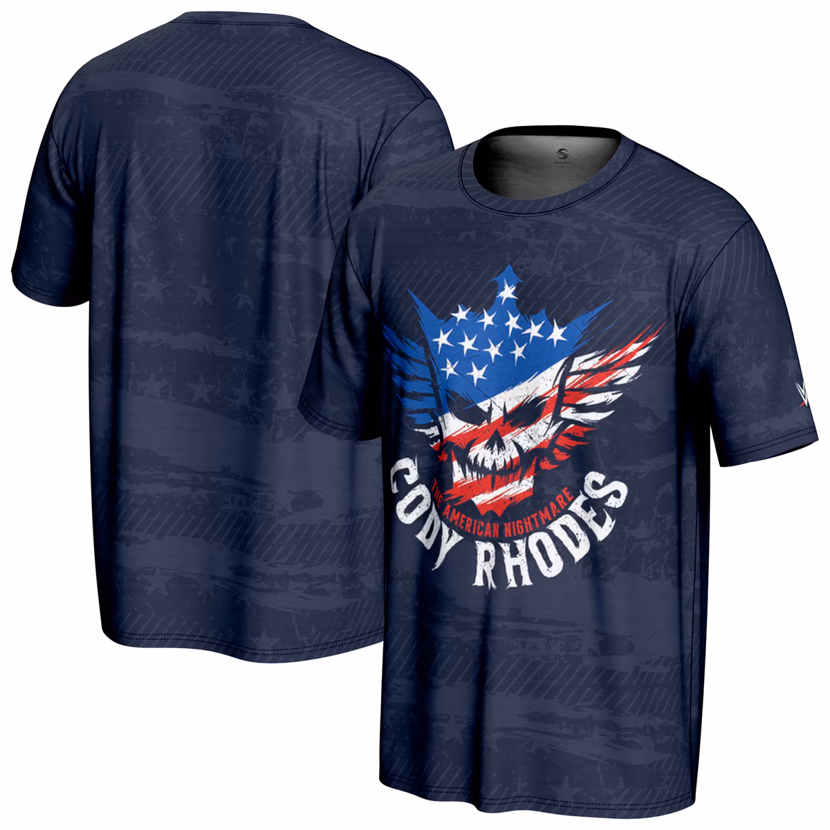 Youth ProSphere Navy Cody Rhodes Americana T-Shirt 12 Youth ProSphere Navy Cody Rhodes Americana T-Shirt