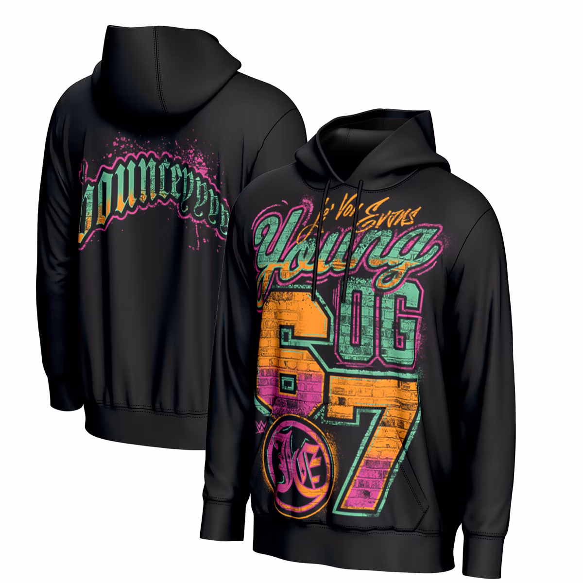 Youth ProSphere Black Je'Von Evans Young OG 6 7 Hoodie
