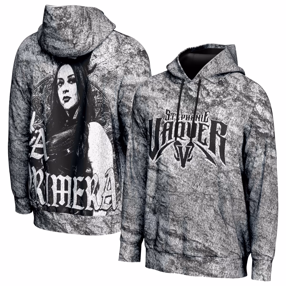 Men's ProSphere White Stephanie Vaquer La Primera Hoodie 3 Men's ProSphere White Stephanie Vaquer La Primera Hoodie