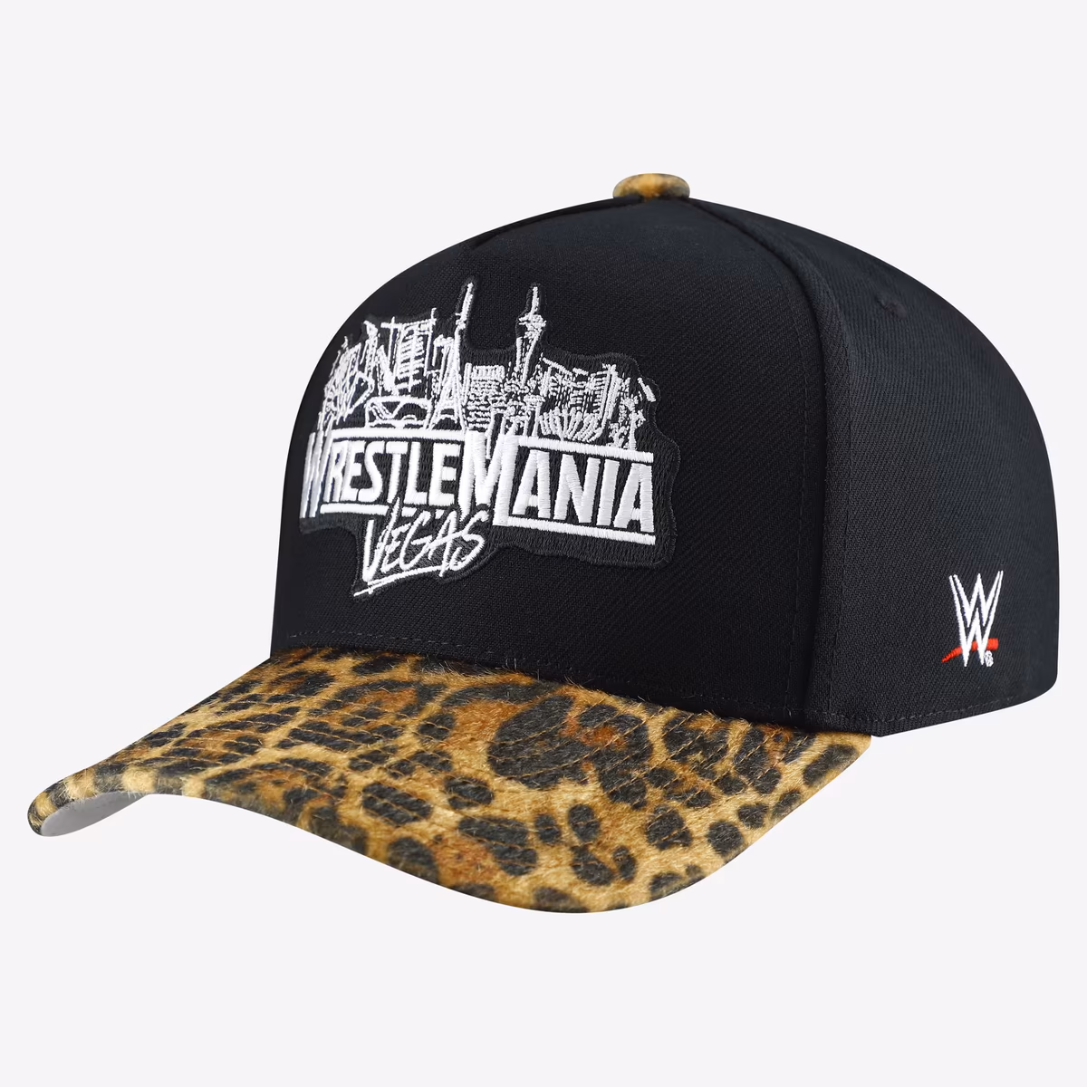 Men's Mitchell & Ness  Black WrestleMania 42 Pro Pinch Snapback Hat