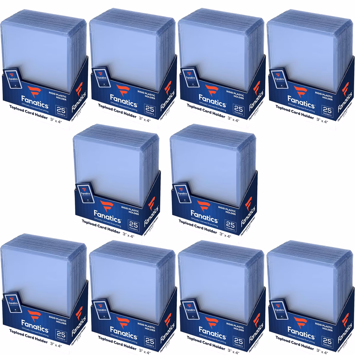 Fanatics 35pt Top Loader Bundle - 250 Top Loaders