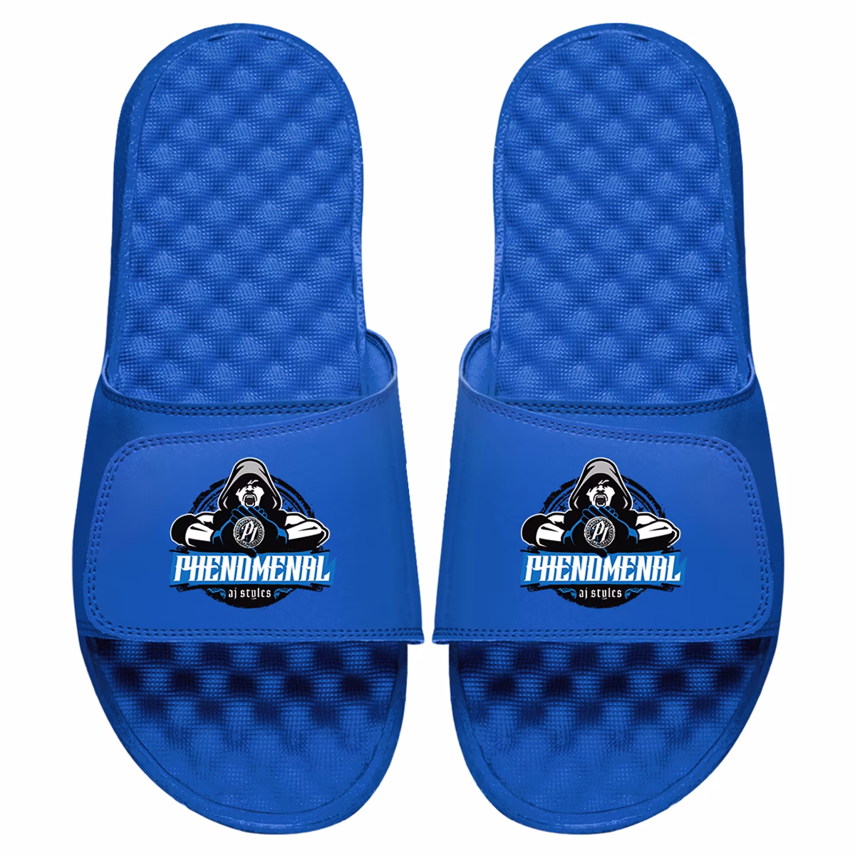 Men's ISlide Royal AJ Styles Slide Sandals 3 Men's ISlide Royal AJ Styles Slide Sandals