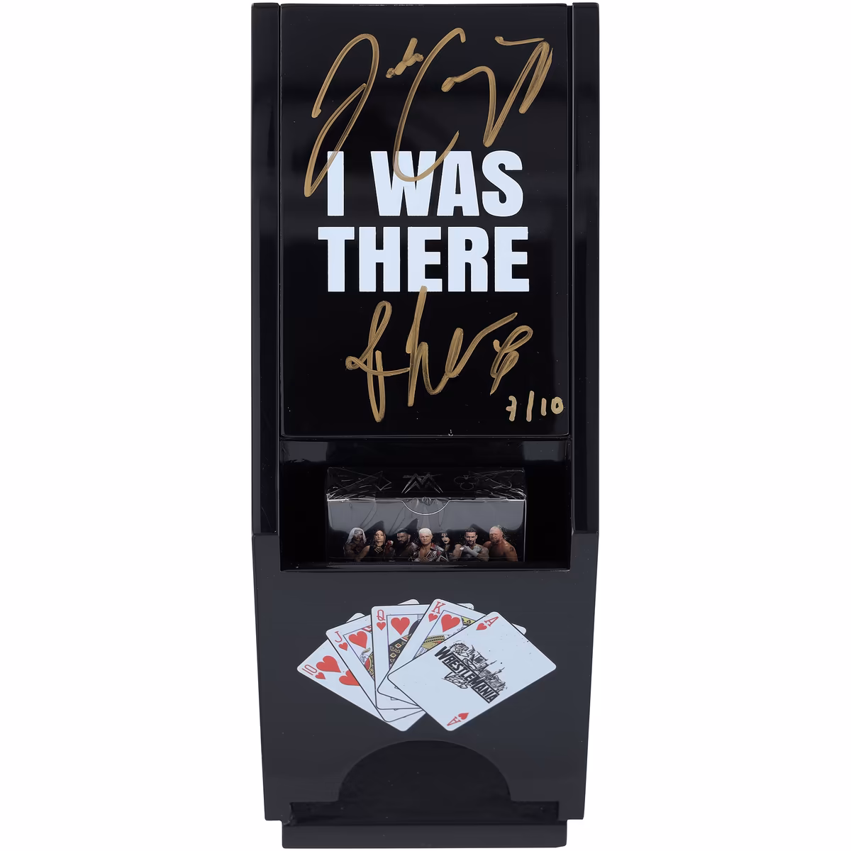 Jade Cargill & Rhea Ripley WWE Autographed WrestleMania 42 Blackjack Shoe Mini Title - Limited Edition of 10 3 Jade Cargill & Rhea Ripley WWE Autographed WrestleMania 42 Blackjack Shoe Mini Title - Limited Edition of 10