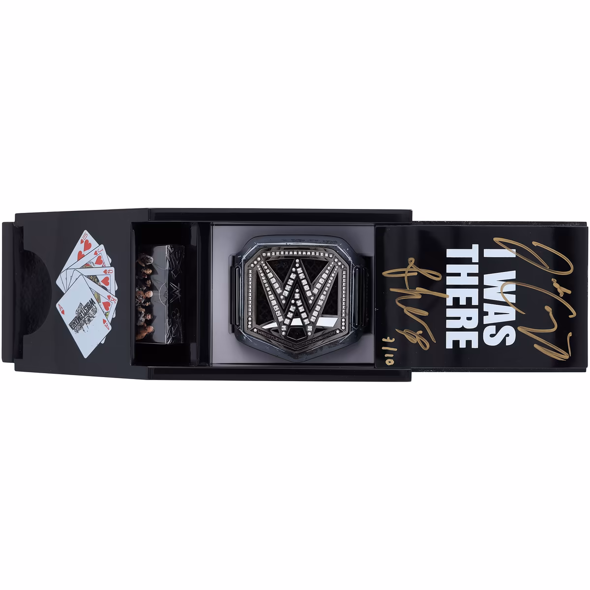 Jade Cargill & Rhea Ripley WWE Autographed WrestleMania 42 Blackjack Shoe Mini Title - Limited Edition of 10 6 Jade Cargill & Rhea Ripley WWE Autographed WrestleMania 42 Blackjack Shoe Mini Title - Limited Edition of 10