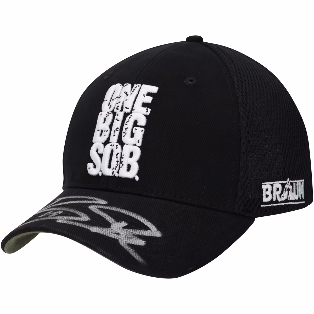 Braun Strowman WWE Autographed One Big S.O.B. Trucker Cap
