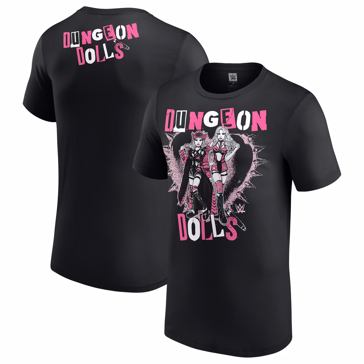Men's Black Dungeon Dolls Superstars T-Shirt 3 Men's Black Dungeon Dolls Superstars T-Shirt