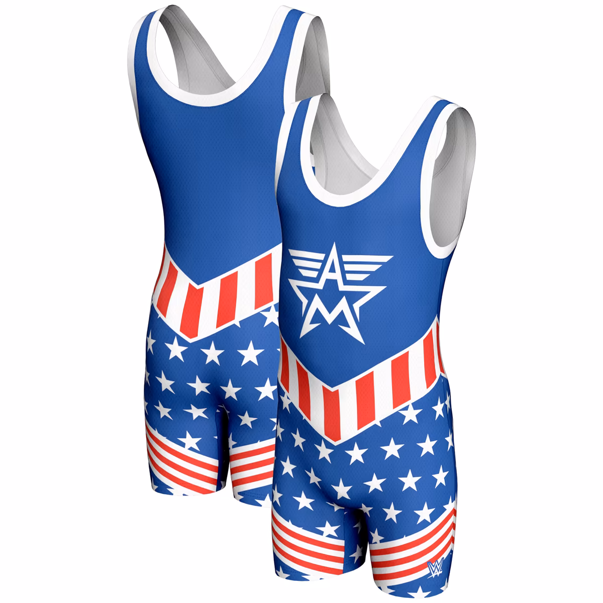 Men's ProSphere Blue Chad Gable American Made Singlet 2 Men's ProSphere Blue Chad Gable American Made Singlet