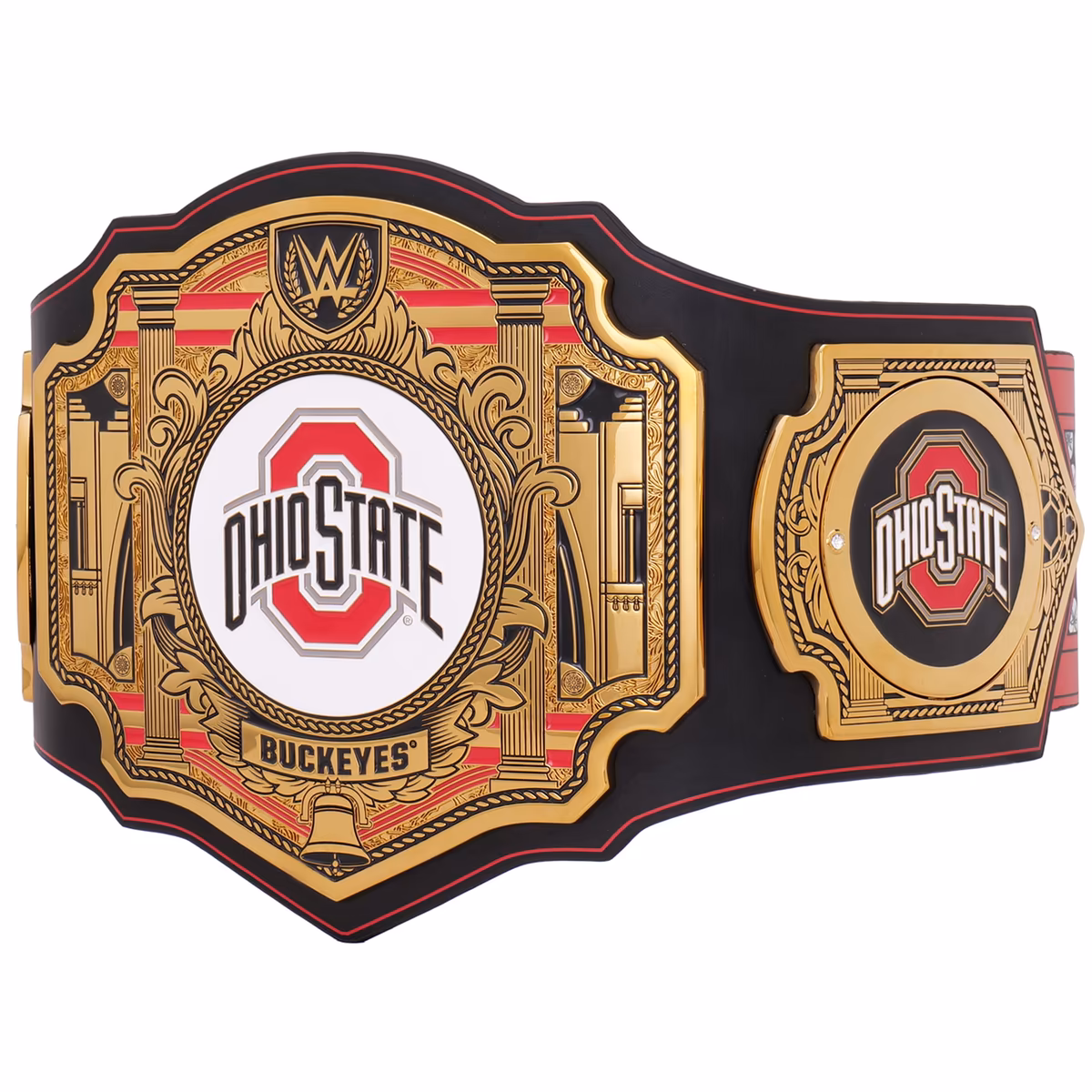 Ohio State Buckeyes WWE Legacy Title Belt 4 Ohio State Buckeyes WWE Legacy Title Belt