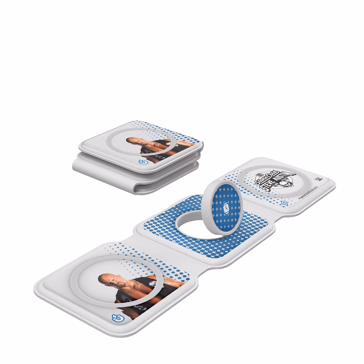 Keyscaper  "Stone Cold" Steve Austin 3-in-1 Foldable Charger