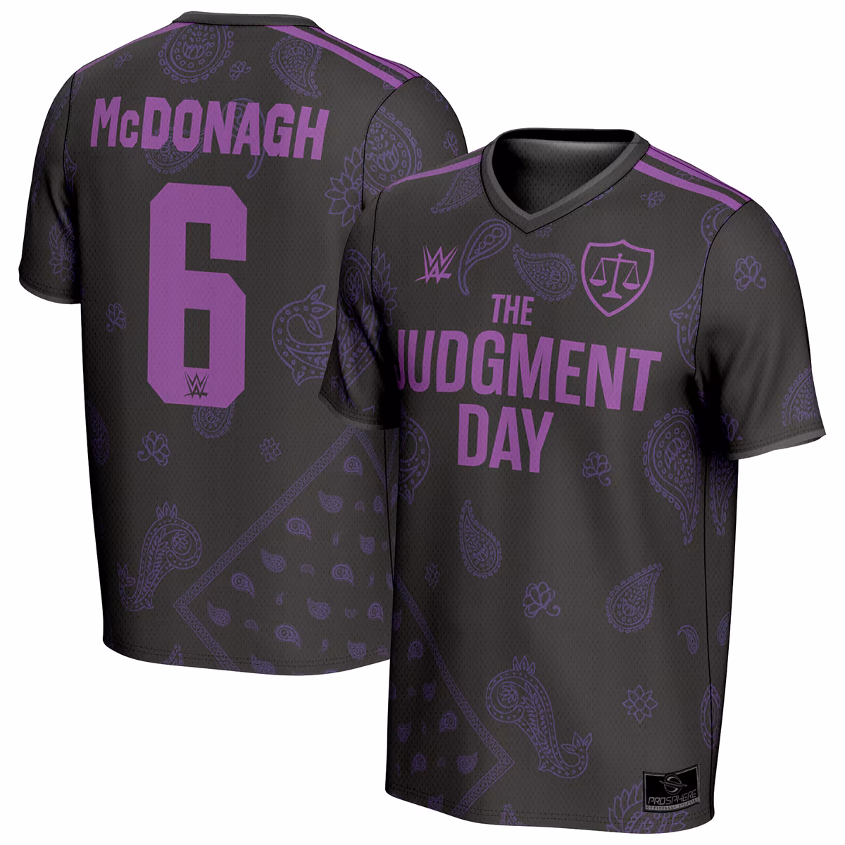 Men's ProSphere Black The Judgment Day Fashion Soccer Jersey
