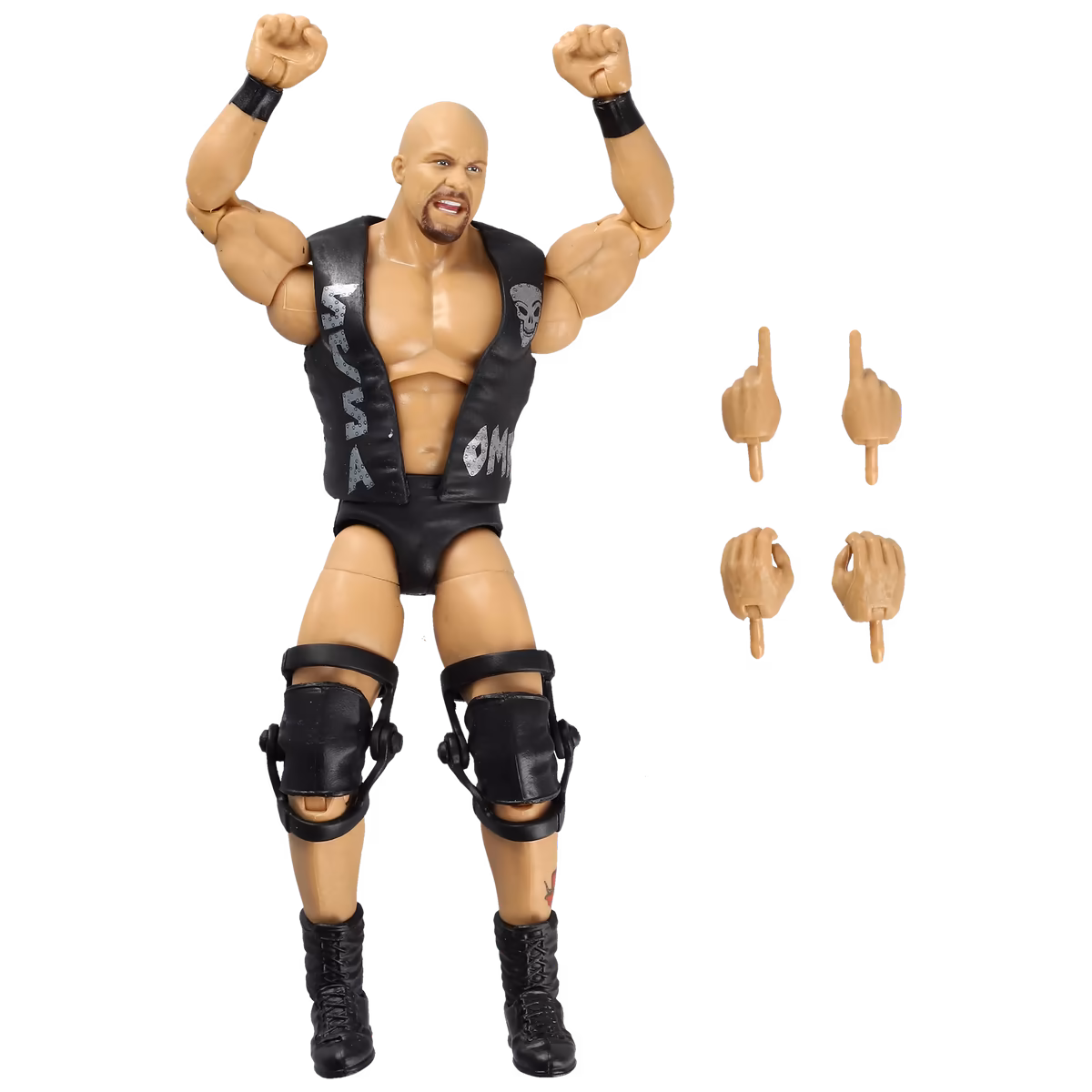 Mattel "Stone Cold" Steve Austin Elite Collection Greatest Hits Action Figure 4 Mattel "Stone Cold" Steve Austin Elite Collection Greatest Hits Action Figure