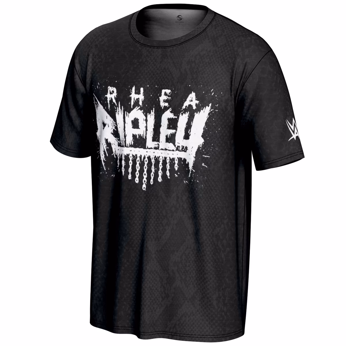 Youth ProSphere Black Rhea Ripley Snakeskin T-Shirt 3 Youth ProSphere Black Rhea Ripley Snakeskin T-Shirt