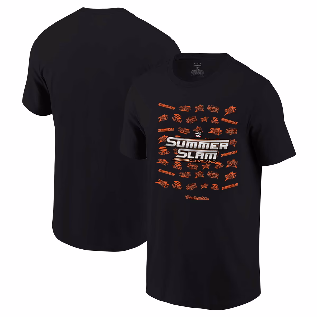 Men's Contenders Clothing Black SummerSlam 2024 T-Shirt
