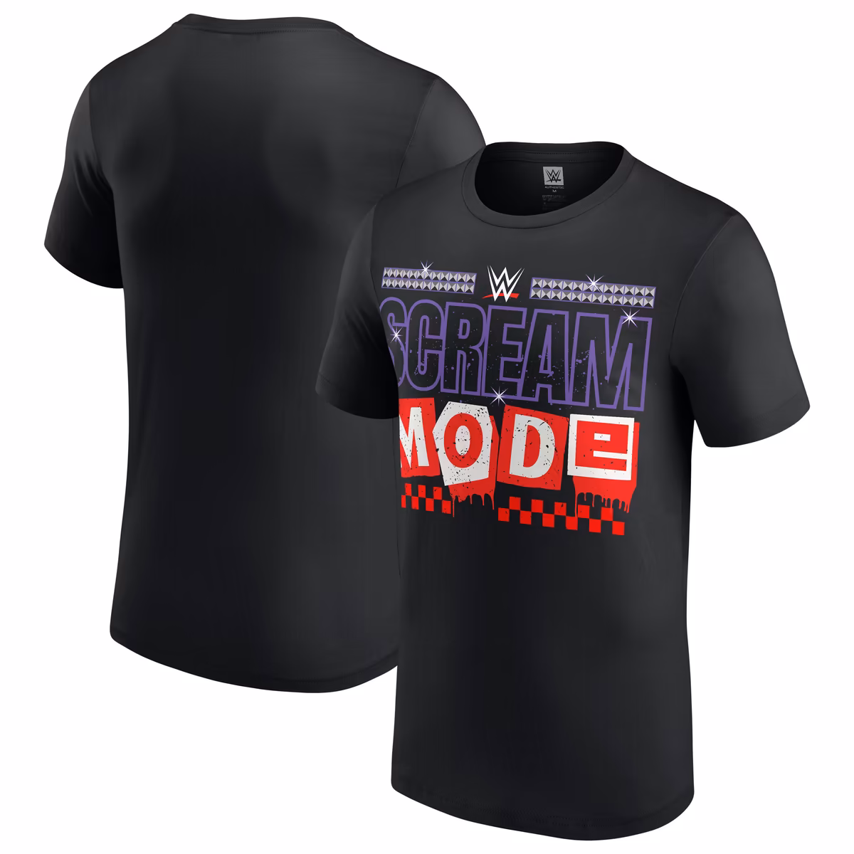 Men's Black Paige & Brie Bella Scream Mode Logo T-Shirt