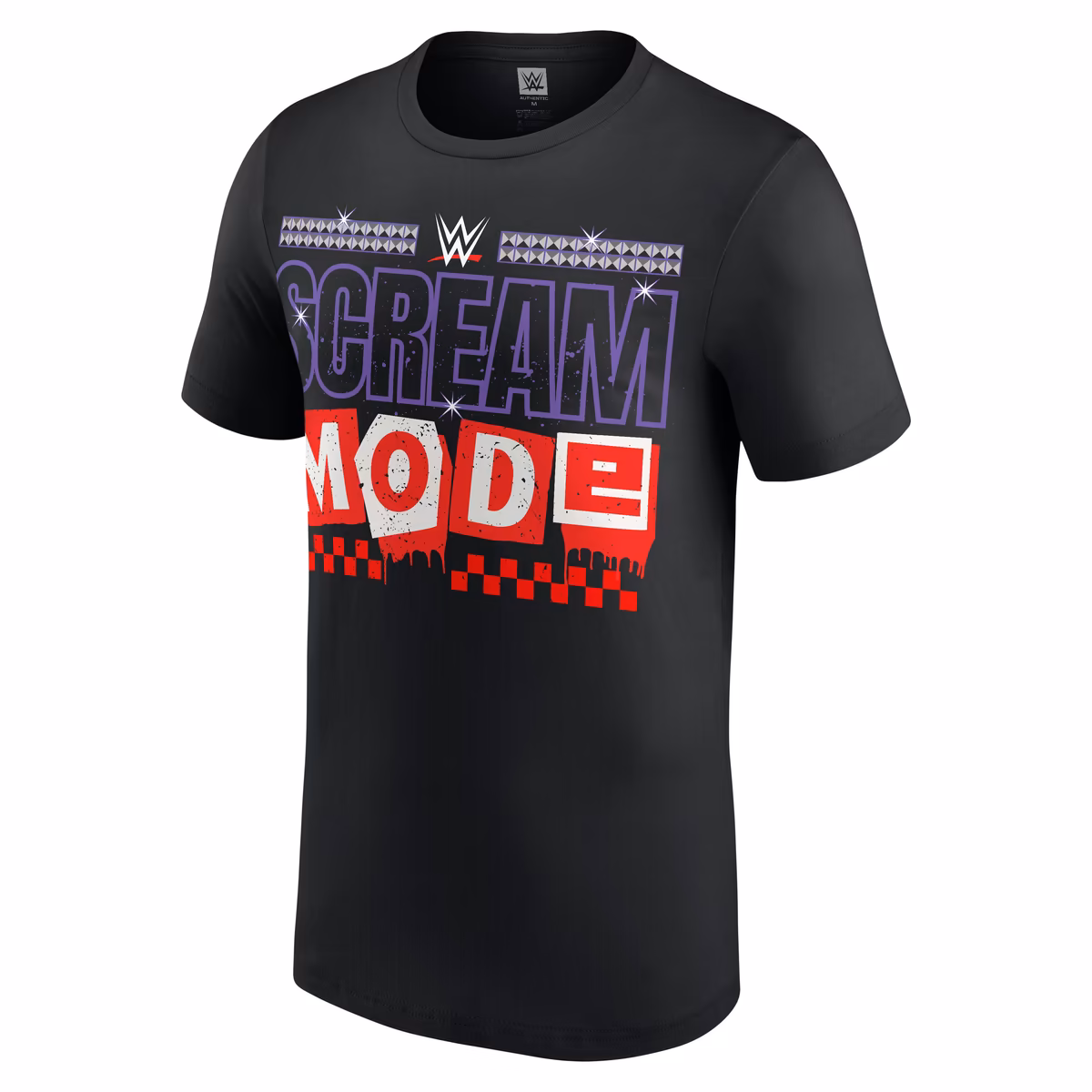 Men's Black Paige & Brie Bella Scream Mode Logo T-Shirt 3 Men's Black Paige & Brie Bella Scream Mode Logo T-Shirt