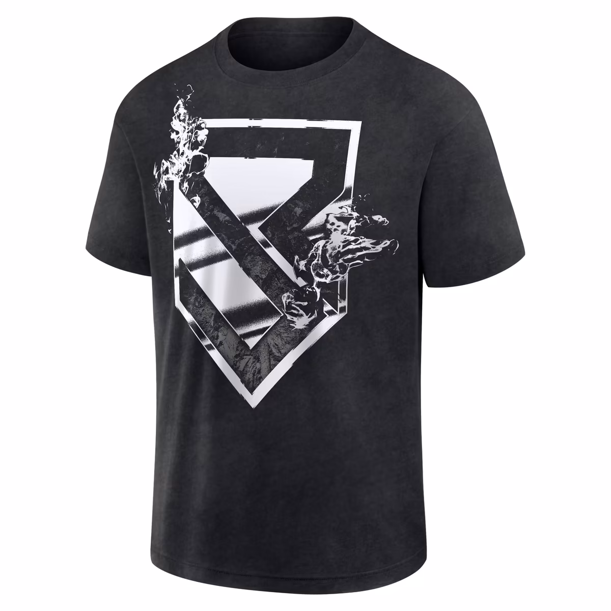 Men's Black Seth Rollins Flames T-Shirt 3 Men's Black Seth Rollins Flames T-Shirt