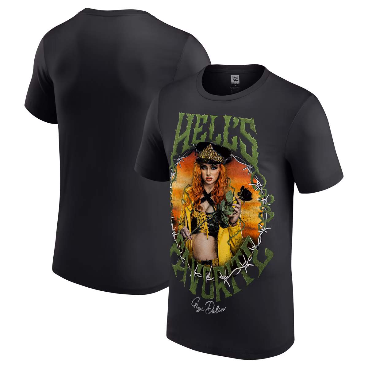 Men's Black Gigi Dolin Hell's Favorite T-Shirt