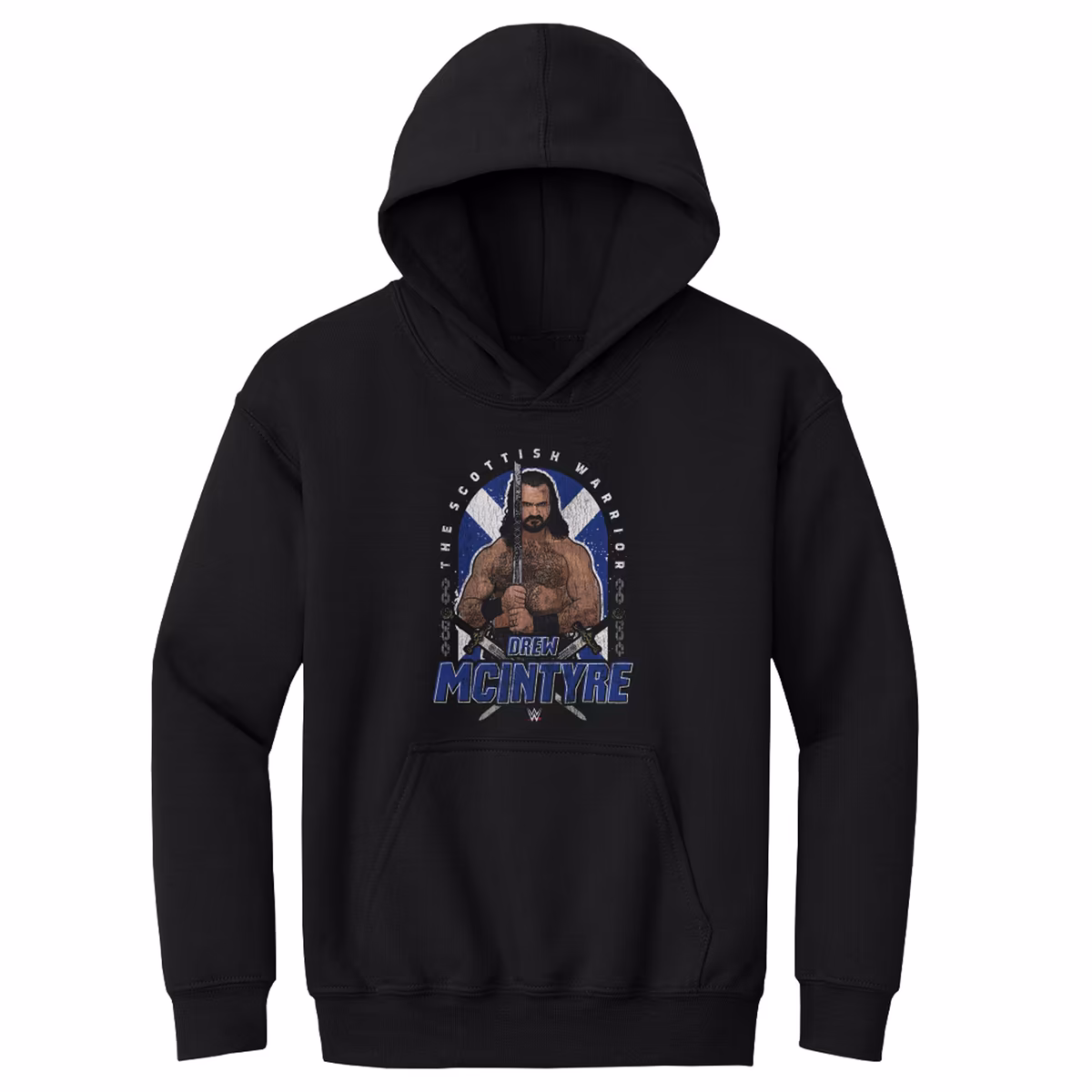 Youth 500 Level Black Drew McIntyre Hoodie 6 Youth 500 Level Black Drew McIntyre Hoodie