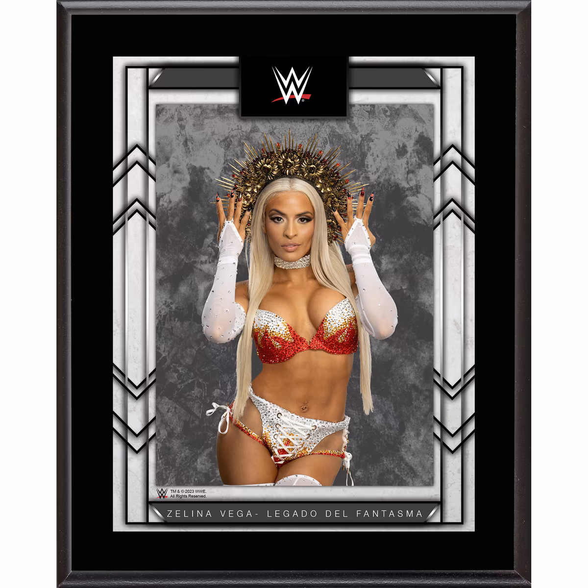 Zelina Vega 10.5" x 13" Sublimated Plaque