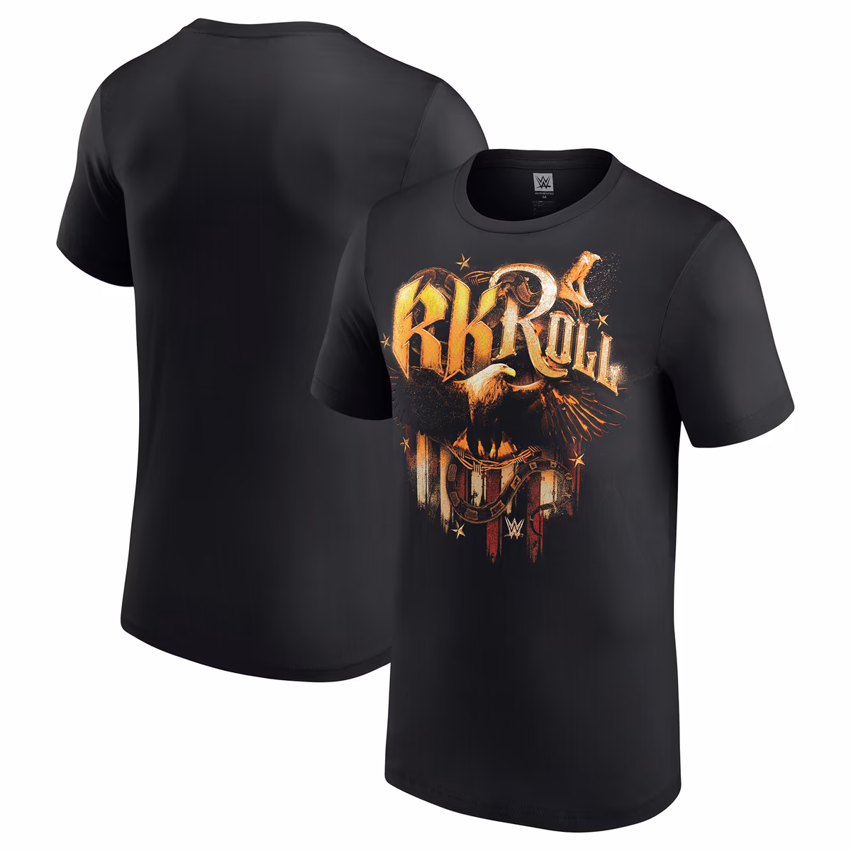 Men's Black Randy Orton & Jelly Roll RK-Roll Eagle T-Shirt 1 Men's Black Randy Orton & Jelly Roll RK-Roll Eagle T-Shirt