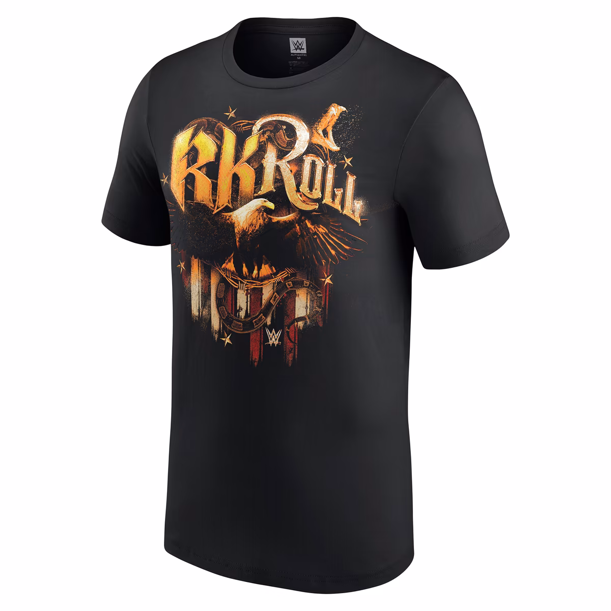Men's Black Randy Orton & Jelly Roll RK-Roll Eagle T-Shirt 3 Men's Black Randy Orton & Jelly Roll RK-Roll Eagle T-Shirt