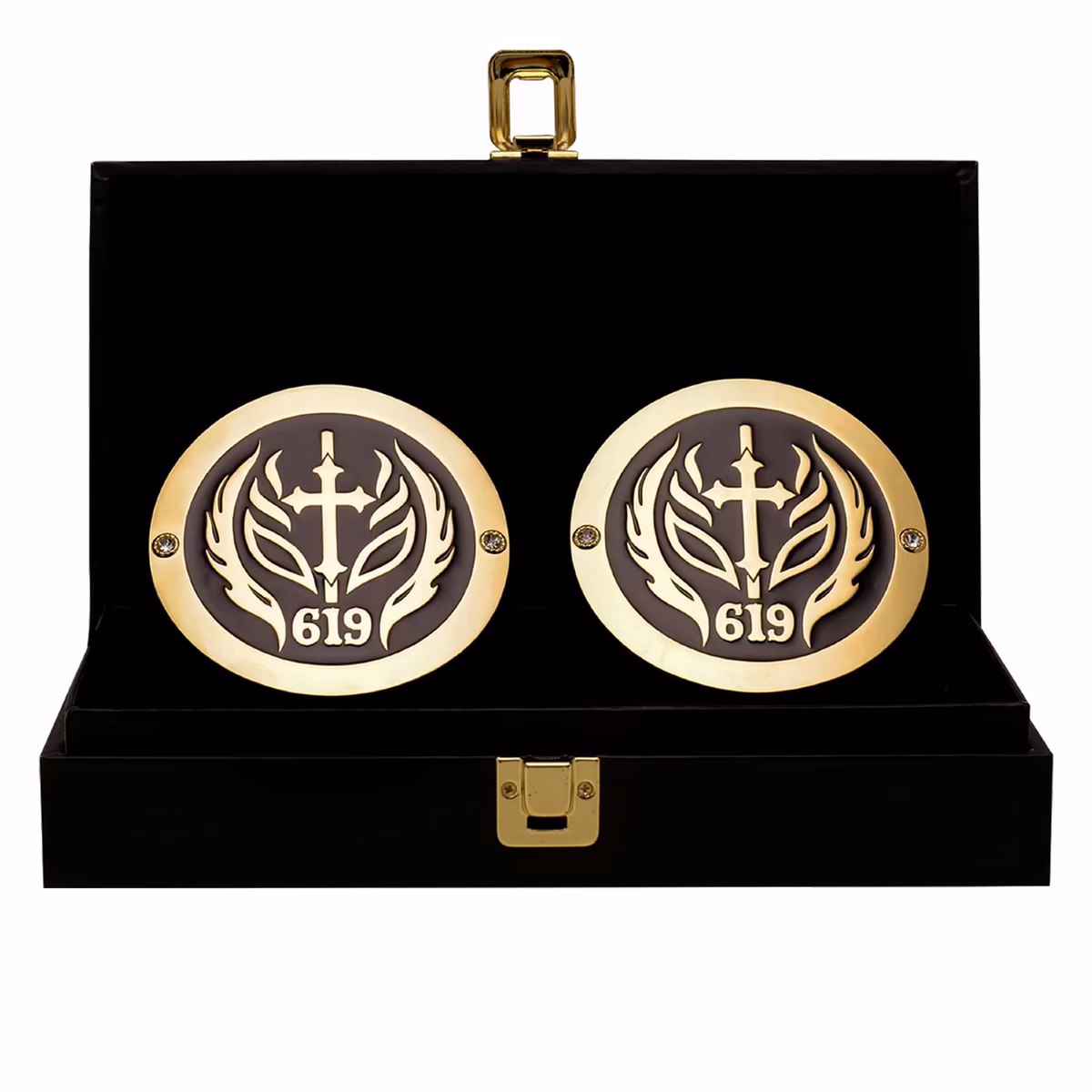 Rey Mysterio Championship Replica Side Plate Box Set