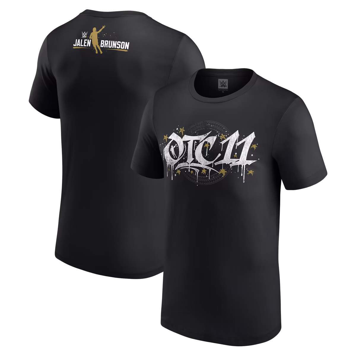 Men's Black Roman Reigns x Jalen Brunson OTC T-Shirt