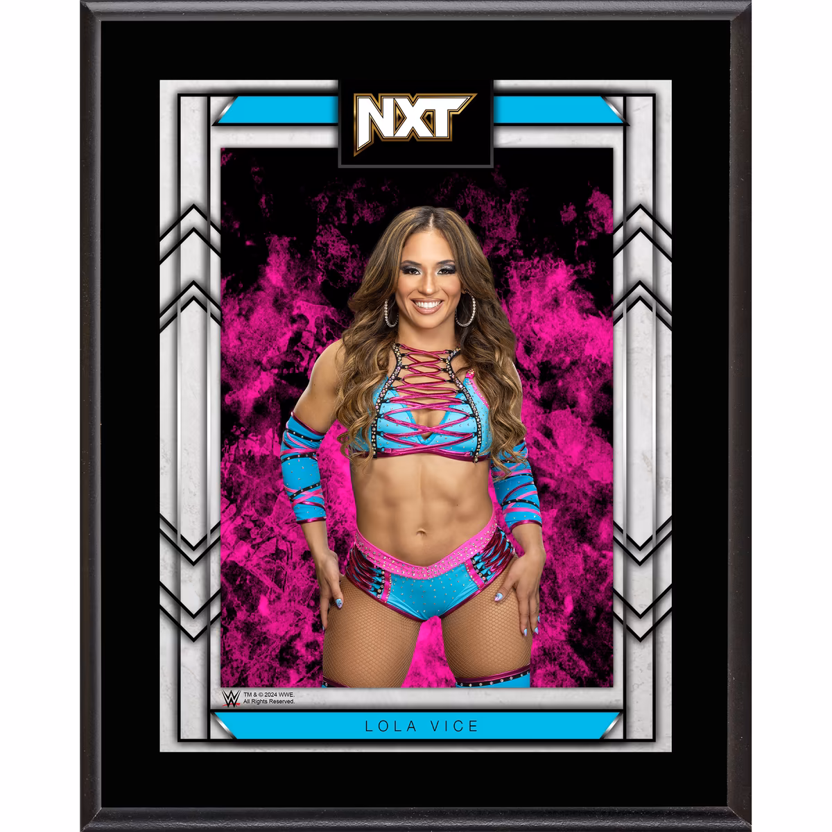 Lola Vice WWE NXT 10.5" x 13" Sublimated Plaque 1 Lola Vice WWE NXT 10.5" x 13" Sublimated Plaque