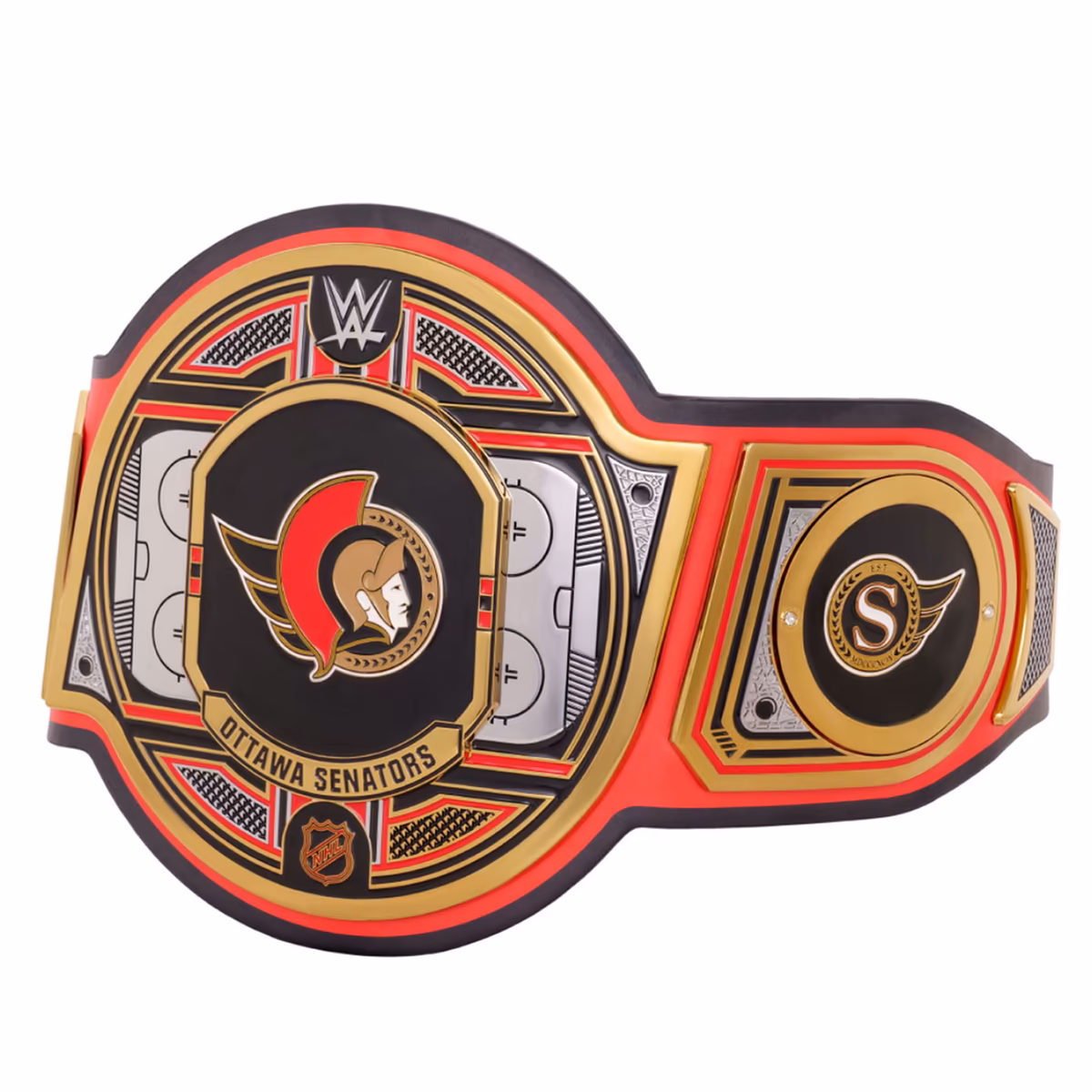 Ottawa Senators WWE Legacy Title Belt 3 Ottawa Senators WWE Legacy Title Belt