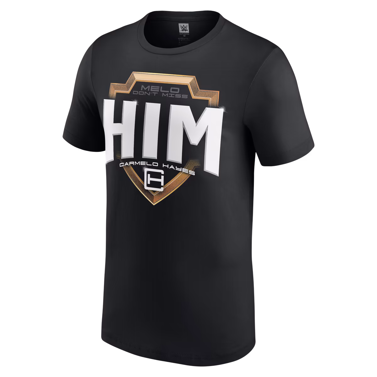 Men's Black Carmelo Hayes HIM Logo T-Shirt 3 Men's Black Carmelo Hayes HIM Logo T-Shirt