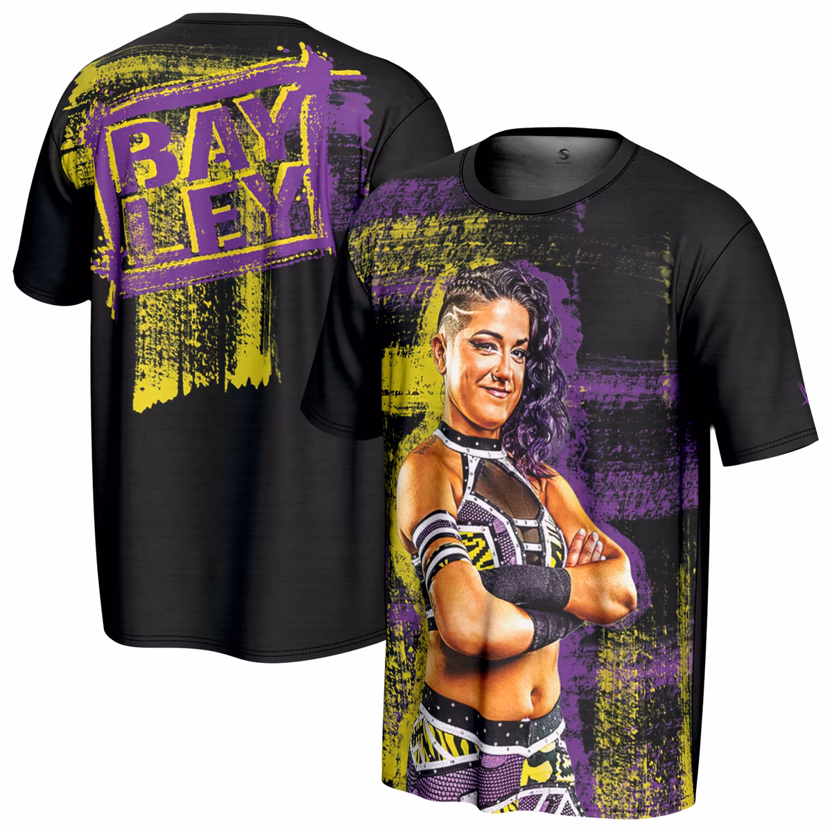 Youth ProSphere Black Bayley Superstar T-Shirt 7 Youth ProSphere Black Bayley Superstar T-Shirt